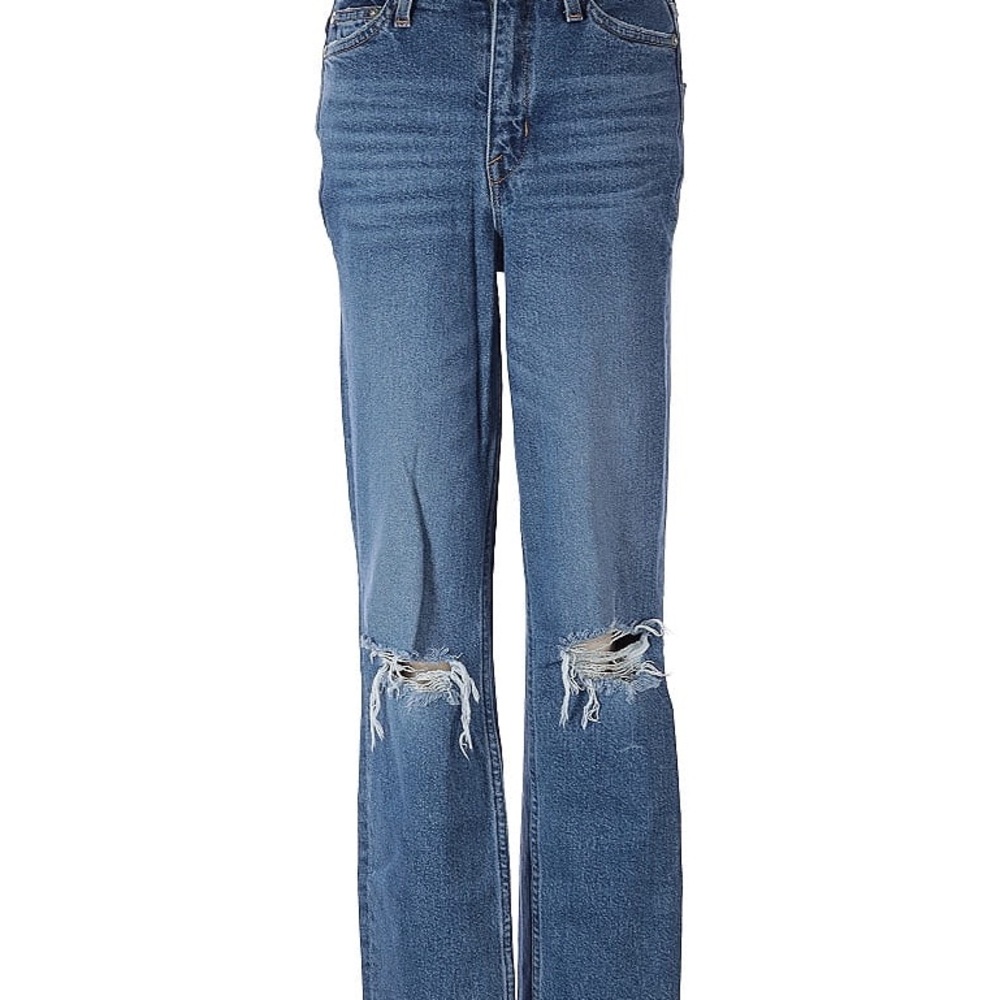 AYR Women's Straight Leg Blue Jeans